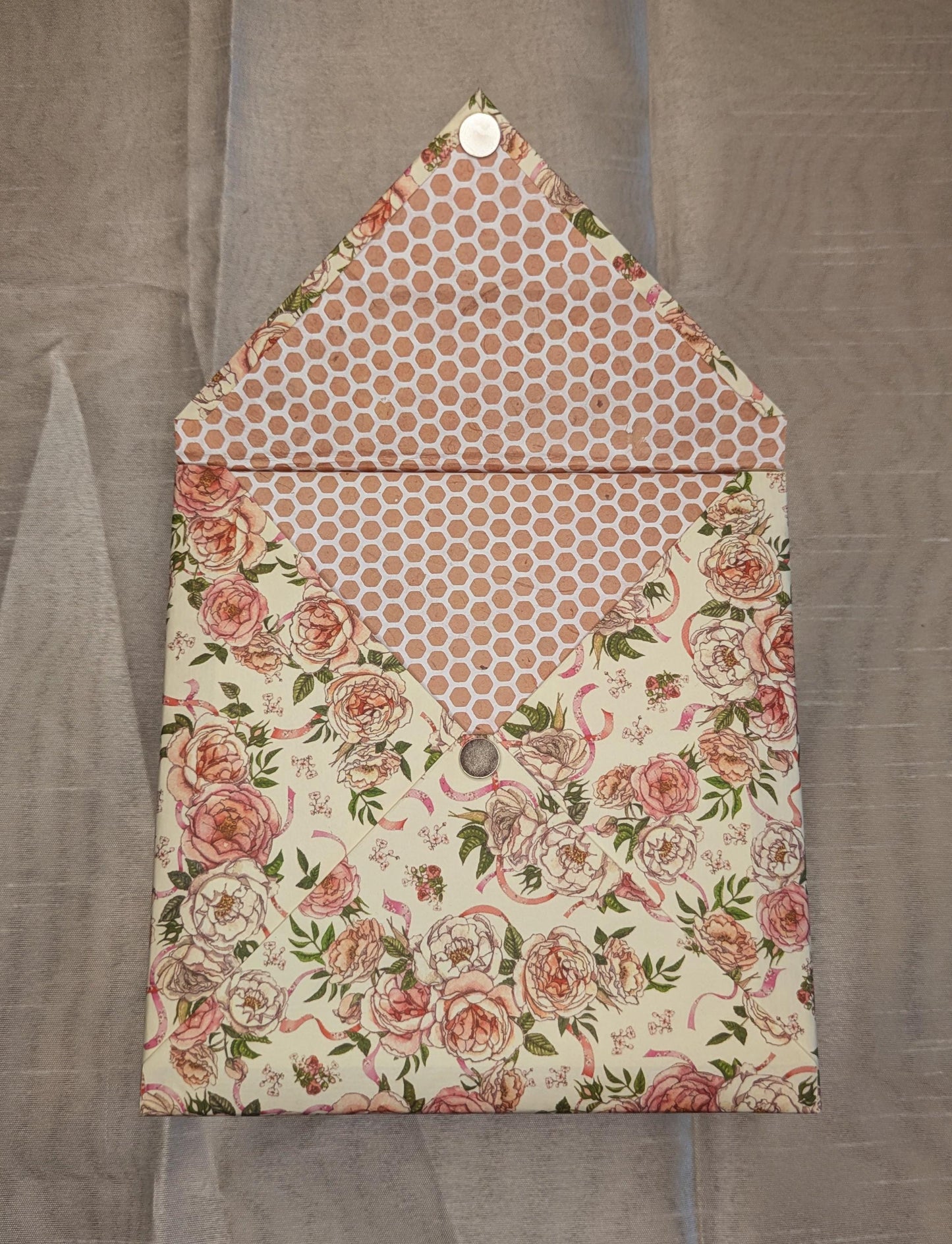 Note&Gift - Romantic Floral Gift Box with Lid – Handmade Decorative Box for Weddings, Birthdays, Keepsakes