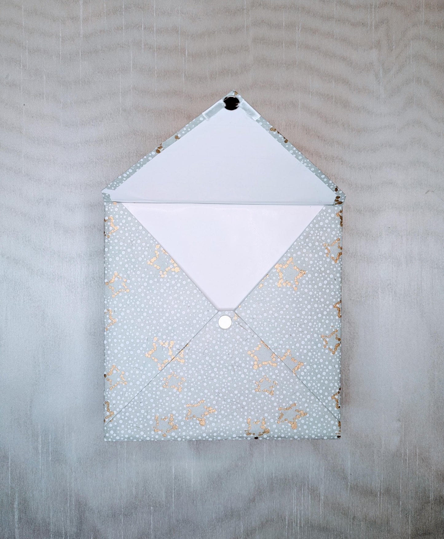 Handmade Star Gift Box: Baby Shower Keepsake with Satin Ribbon