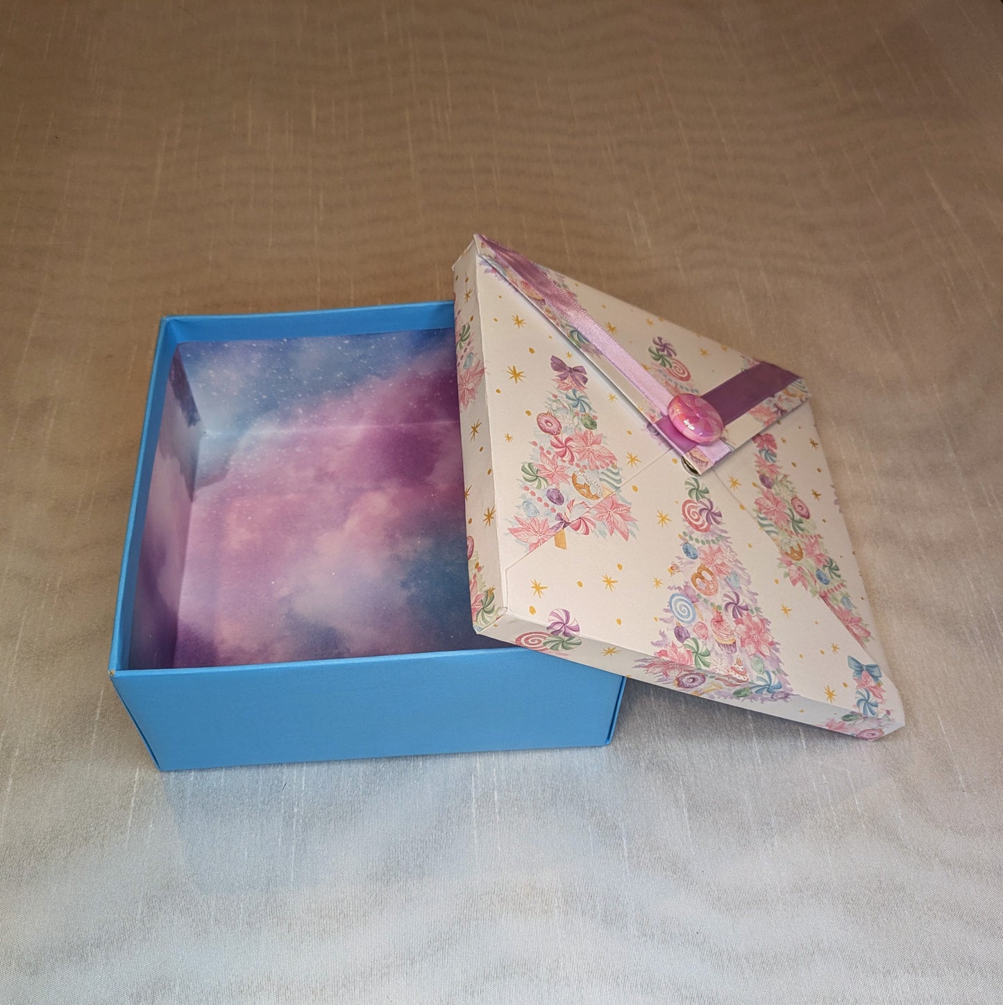 Candyland Christmas Keepsake Gift Box