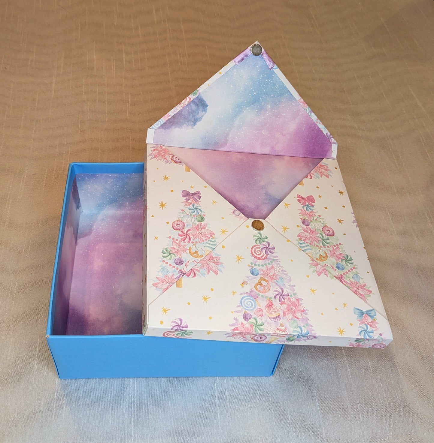Candyland Christmas Keepsake Gift Box
